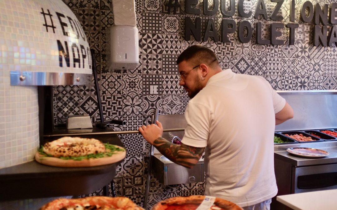 « Educazione napoletana », une pizza comme à Naples à Ixelles